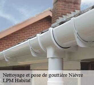 Nettoyage et pose de gouttière 58 Nièvre  LPM Habitat