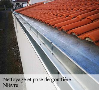 Nettoyage et pose de gouttière Nièvre 