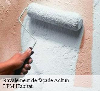 Ravalement de façade  achun-58110 LPM Habitat