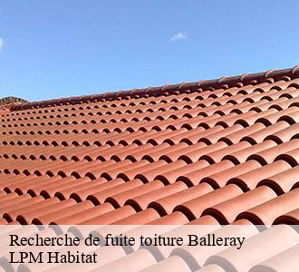 Recherche de fuite toiture  balleray-58130 LPM Habitat