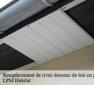 Remplacement de rives dessous de toit en pvc