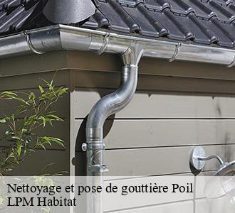 Nettoyage et pose de gouttière  58170