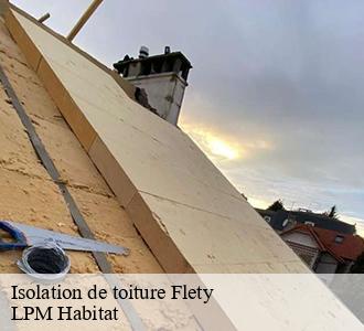 Isolation de toiture  flety-58170 LPM Habitat