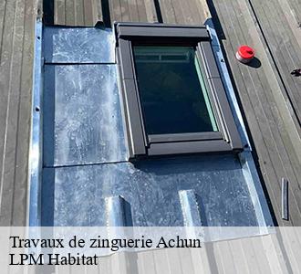 Travaux de zinguerie  achun-58110 LPM Habitat