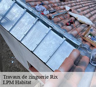 Travaux de zinguerie